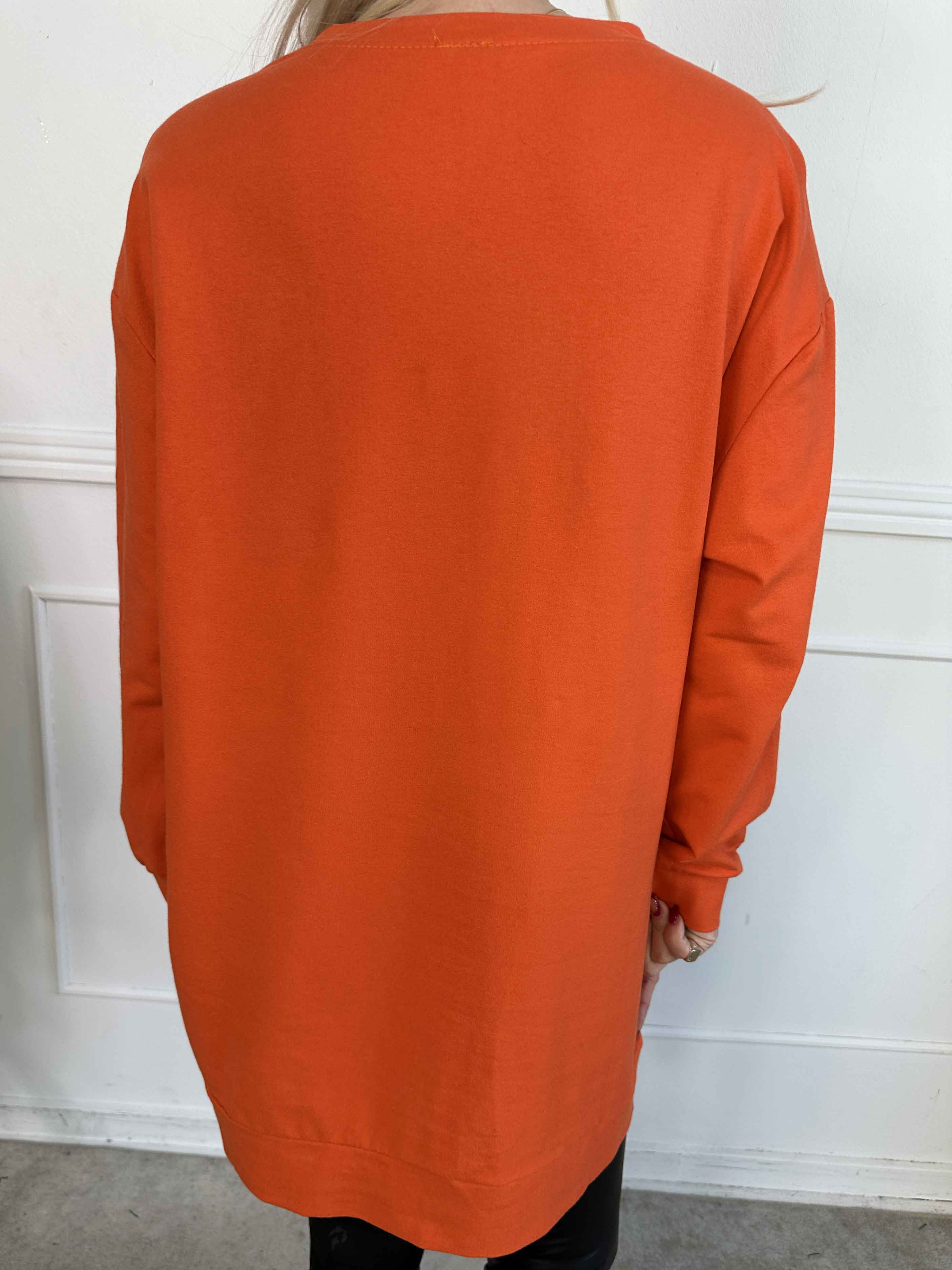 Claudine - Joggingkjole i bomuld med COPENHAGEN tekst